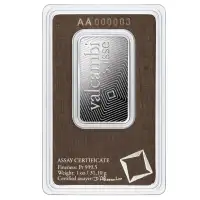  1oz Valcambi Platinum Minted Tablet