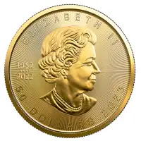  1oz Canadian Gold Maple Leaf Coin