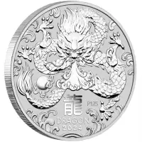  1oz Perth Mint 2024 Silver Dragons 