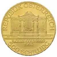  1/4oz Austrian Philharmonic Gold Coin9999 Bullion Coin