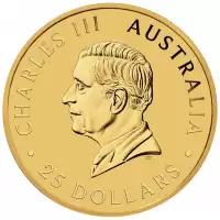  1/4oz Perth Mint Kangaroo Minted Coin Gold