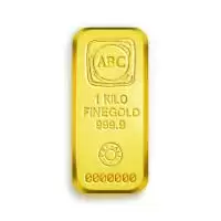  1kg ABC Cast Gold Bullion Bar 9999 Purity