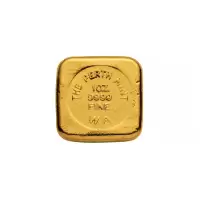  1oz Perth Mint Cast Gold Bullion Bar